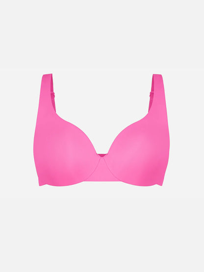 Adjustable-Strap Underwire Deep V-neck Bra Bundle