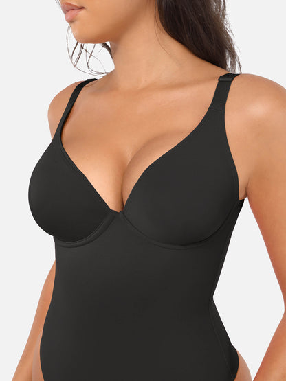 V-Plunge Support Bodysuit [BOGO]