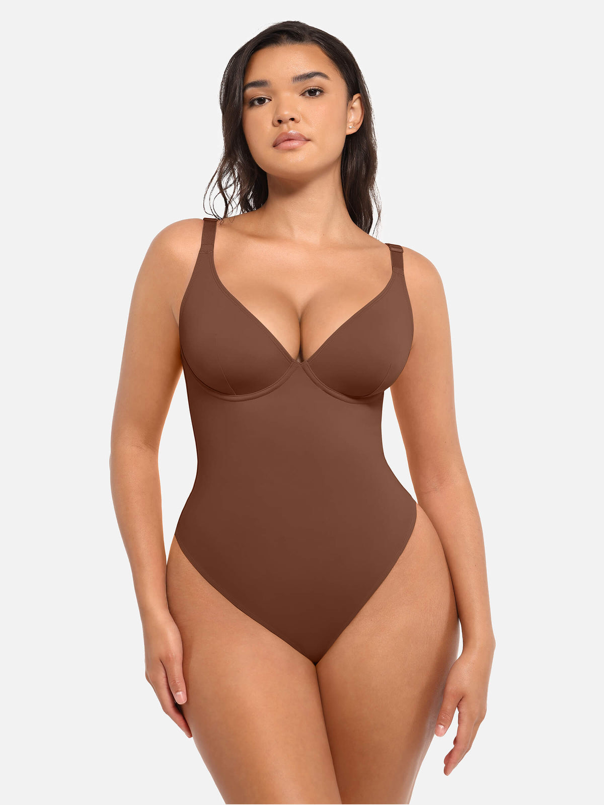 V-Plunge Support Bodysuit [BOGO]