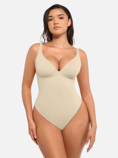 V-Plunge Support Bodysuit [BOGO]