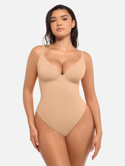 V-Plunge Support Bodysuit [BOGO]