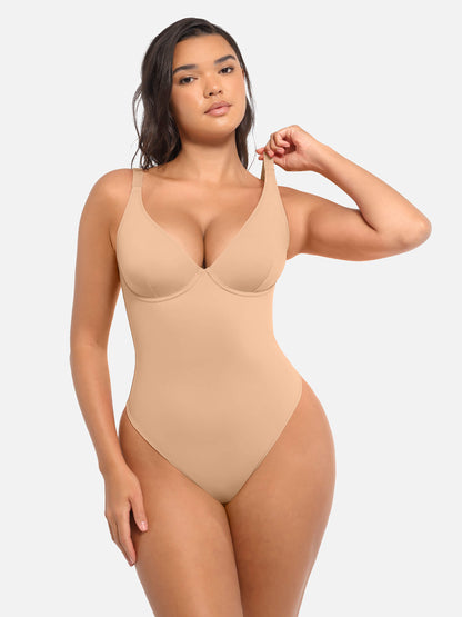 V-Plunge Support Bodysuit [BOGO]