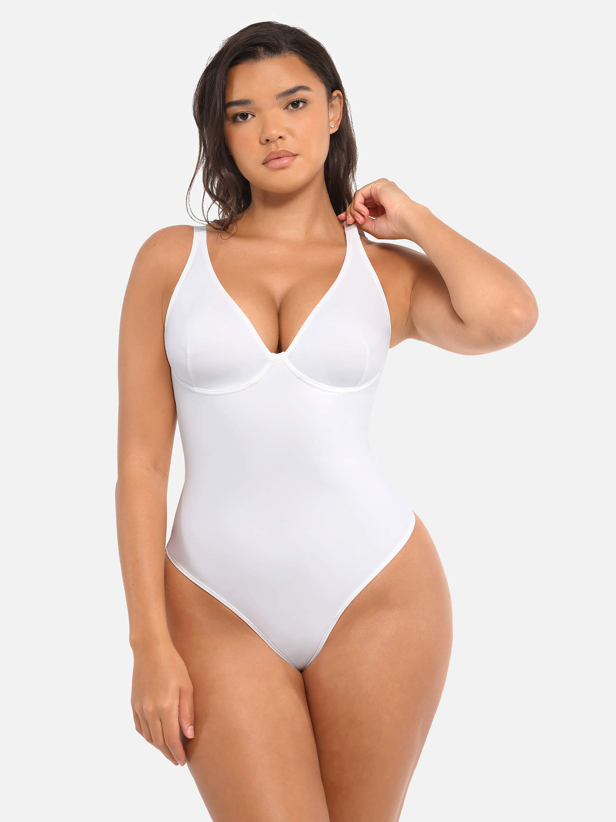 V-Plunge Support Bodysuit