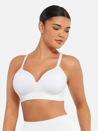 Full Coverage Push-Up Comfort Wireless Bra