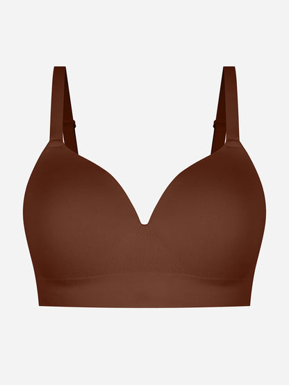 Wireless Push-Up Seamless Comfort Full Coverage Bra