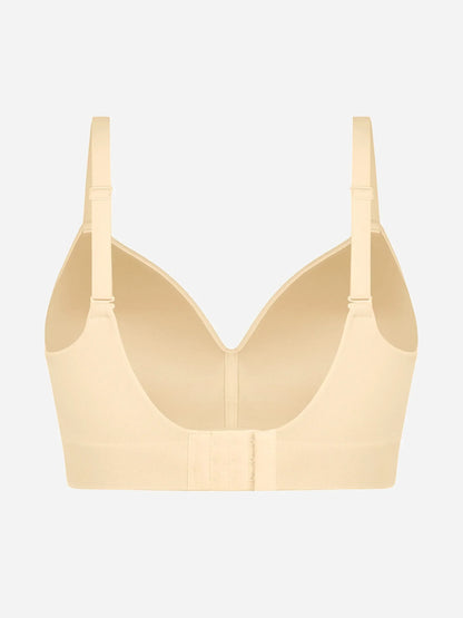 Wireless Push-Up Seamless Comfort Full Coverage Bra