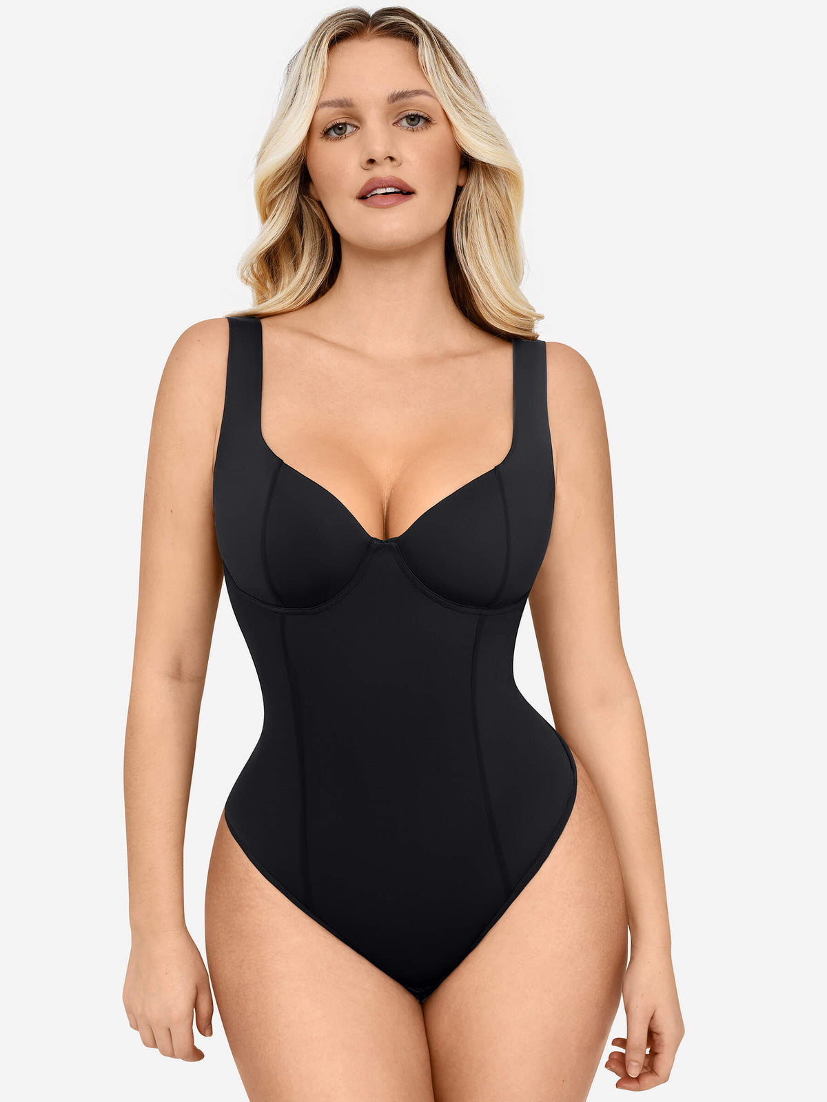 V-Neck Everyday Seamless Bodysuit [BOGO]
