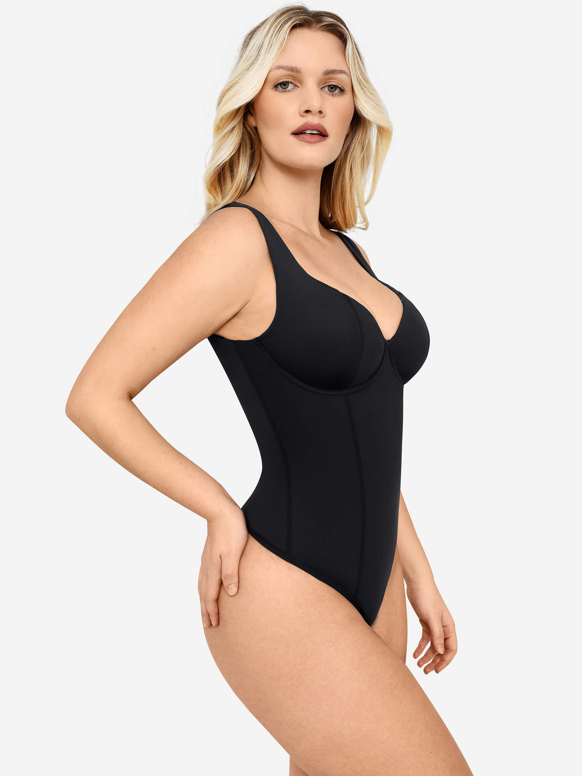 V-Neck Everyday Seamless Bodysuit [BOGO]