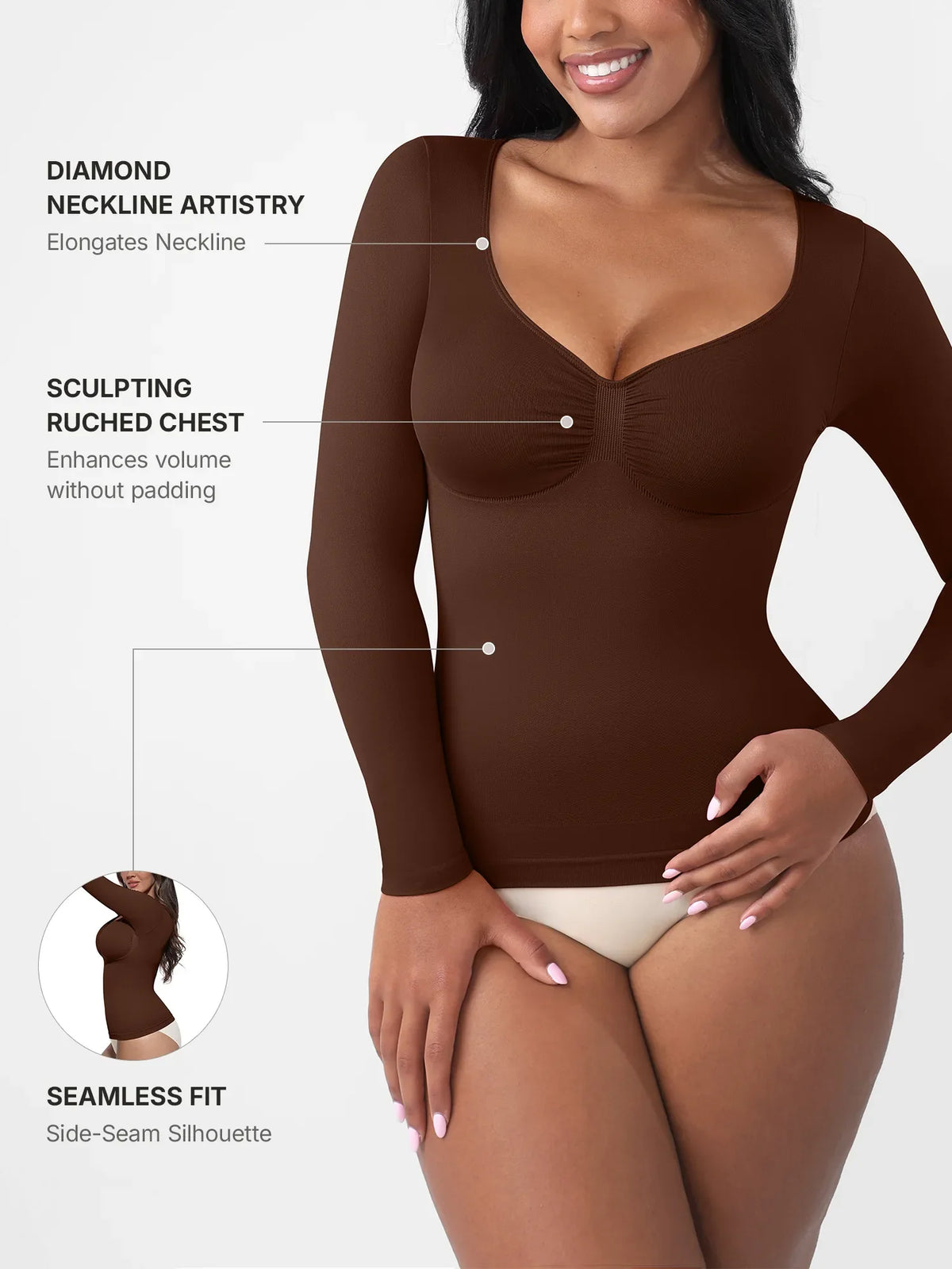 Everyday Seamless Long Sleeve Shaper