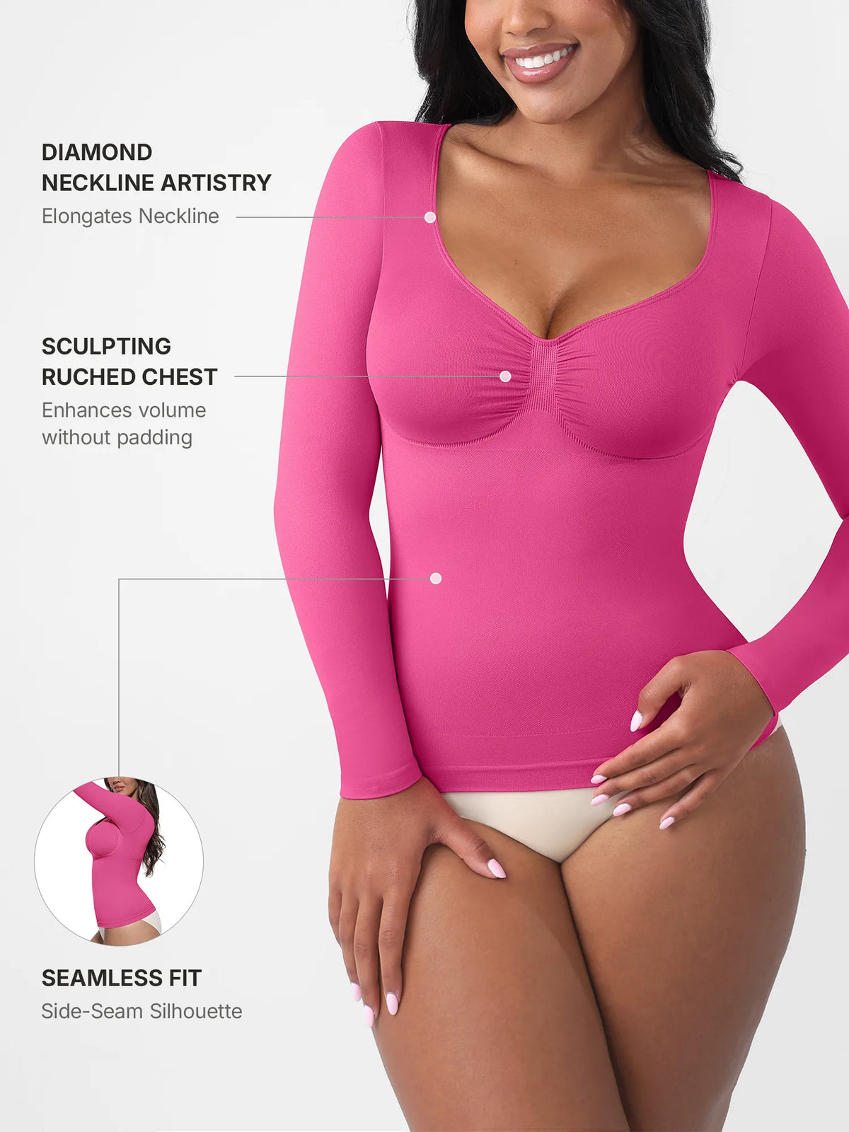 Everyday Seamless Long Sleeve Shaper