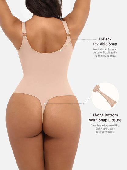V-Plunge Support Bodysuit