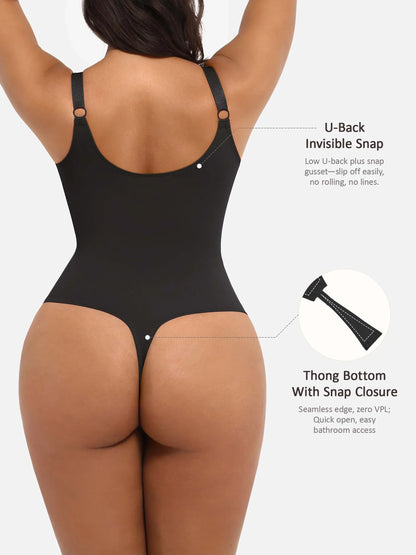 V-Plunge Support Bodysuit