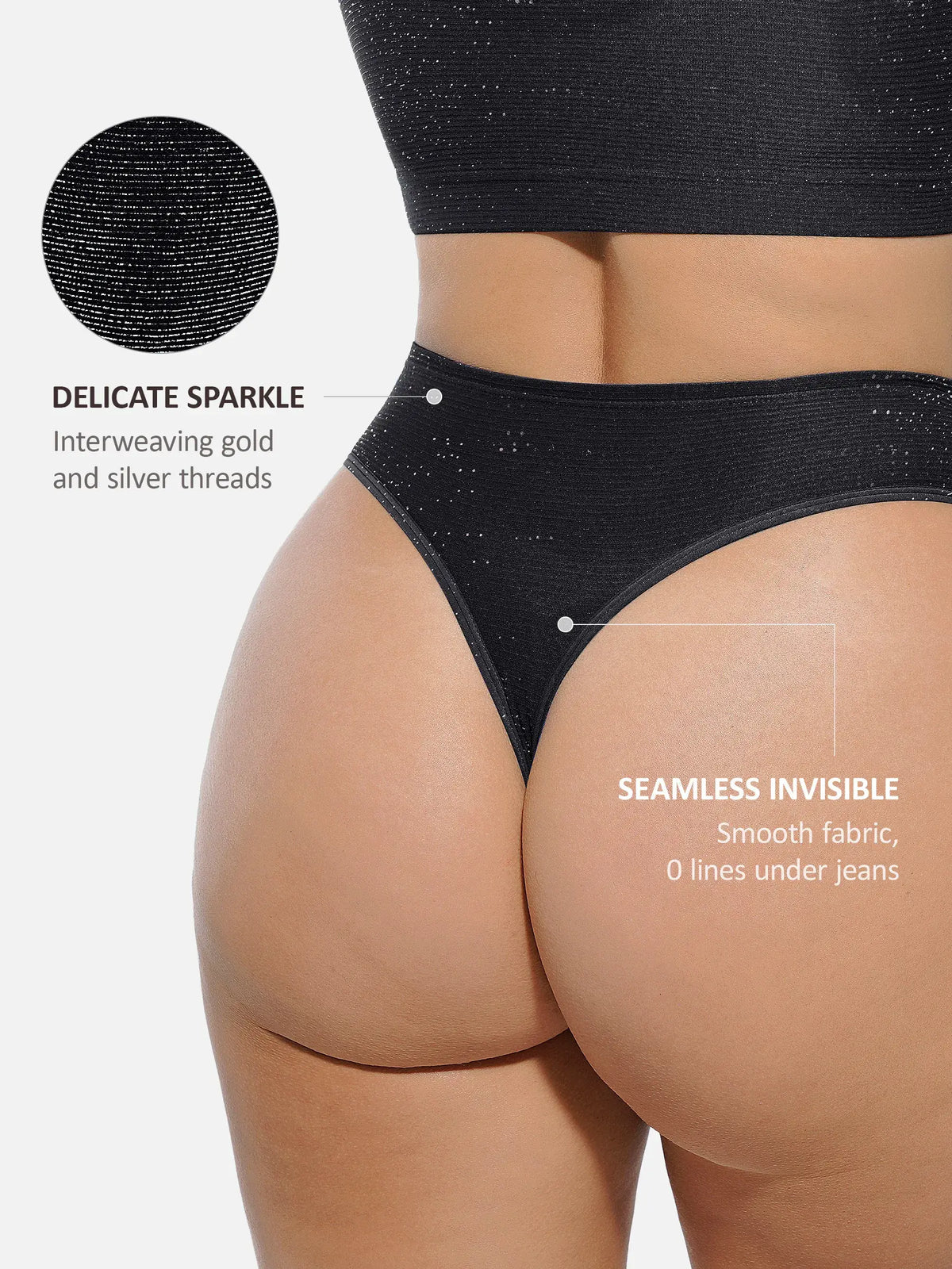 Invisible Shimmer Wireless Comfort Bra & Panty[BOGO]