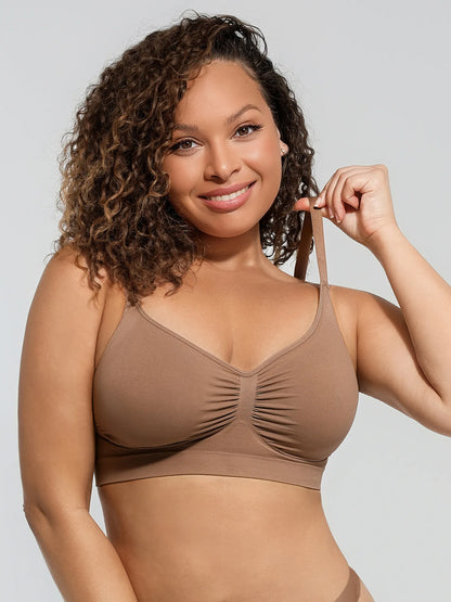 Comfort Wireless Support Seamless Bra