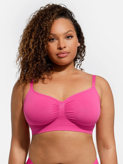Comfort Wireless Support Seamless Bra