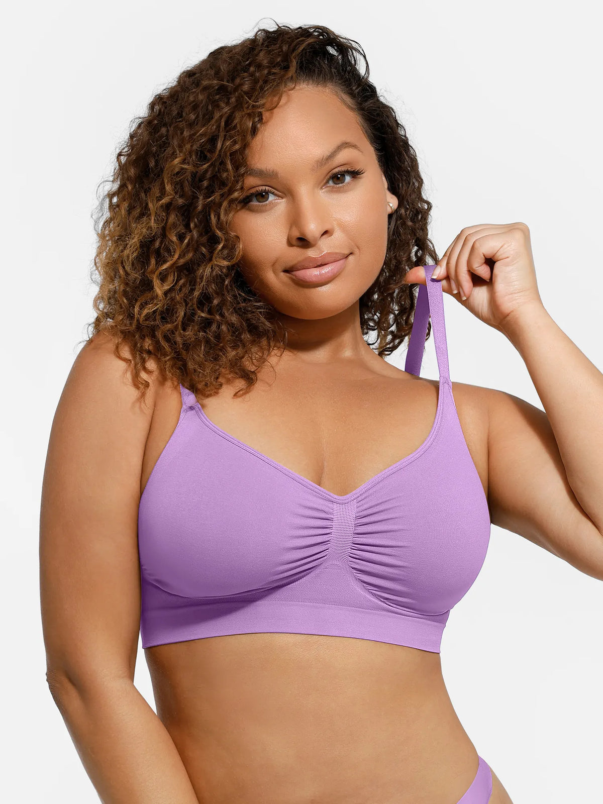 Comfort Wireless Support Seamless Bra