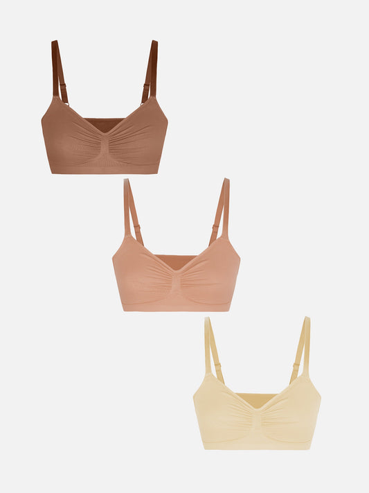 Seamless Wireless Comfort Bra
