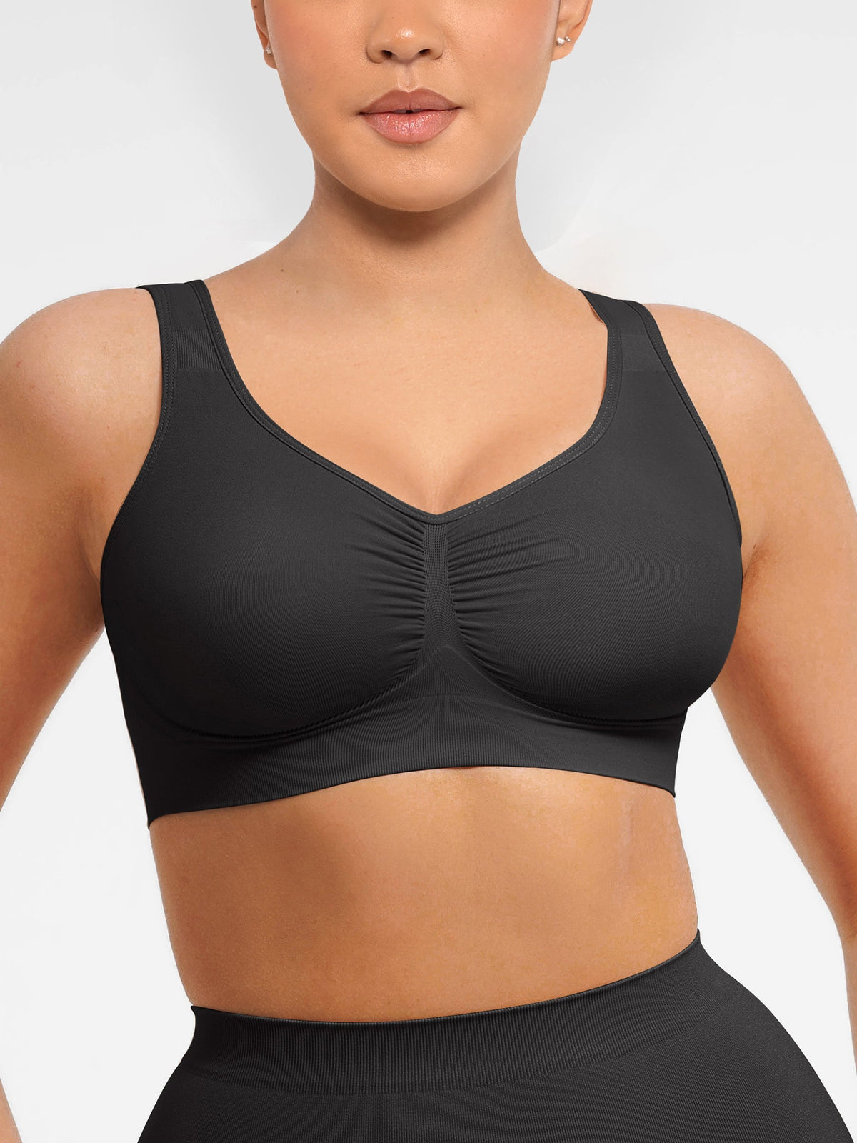 Seamless Wide Straps Everyday Bra