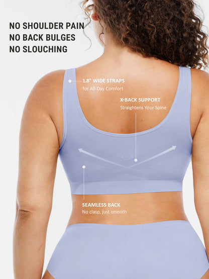 Seamless Wireless Full Coverage Bra