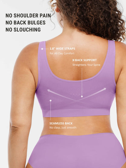 Seamless Wireless Full Coverage Bra