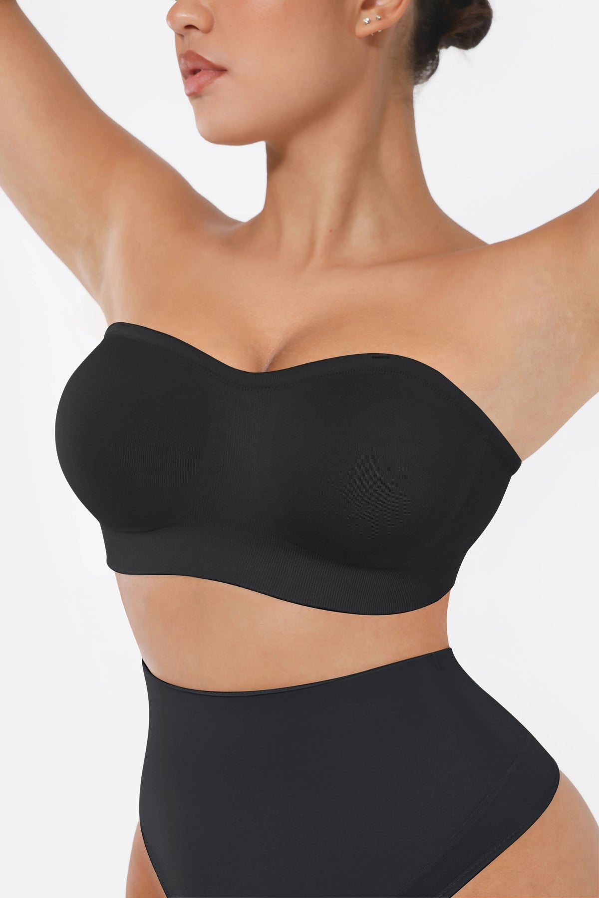 Seamless Strapless Removable Pad Anti-Slip Bra