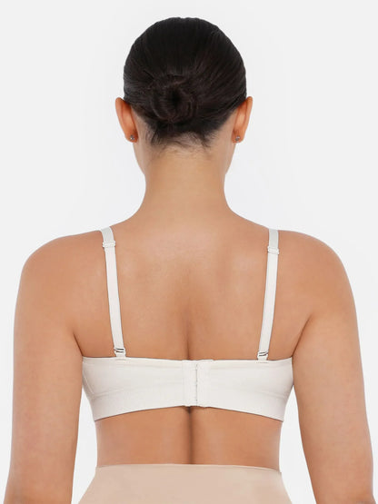 Seamless Strapless Removable Pad Anti-Slip Bra