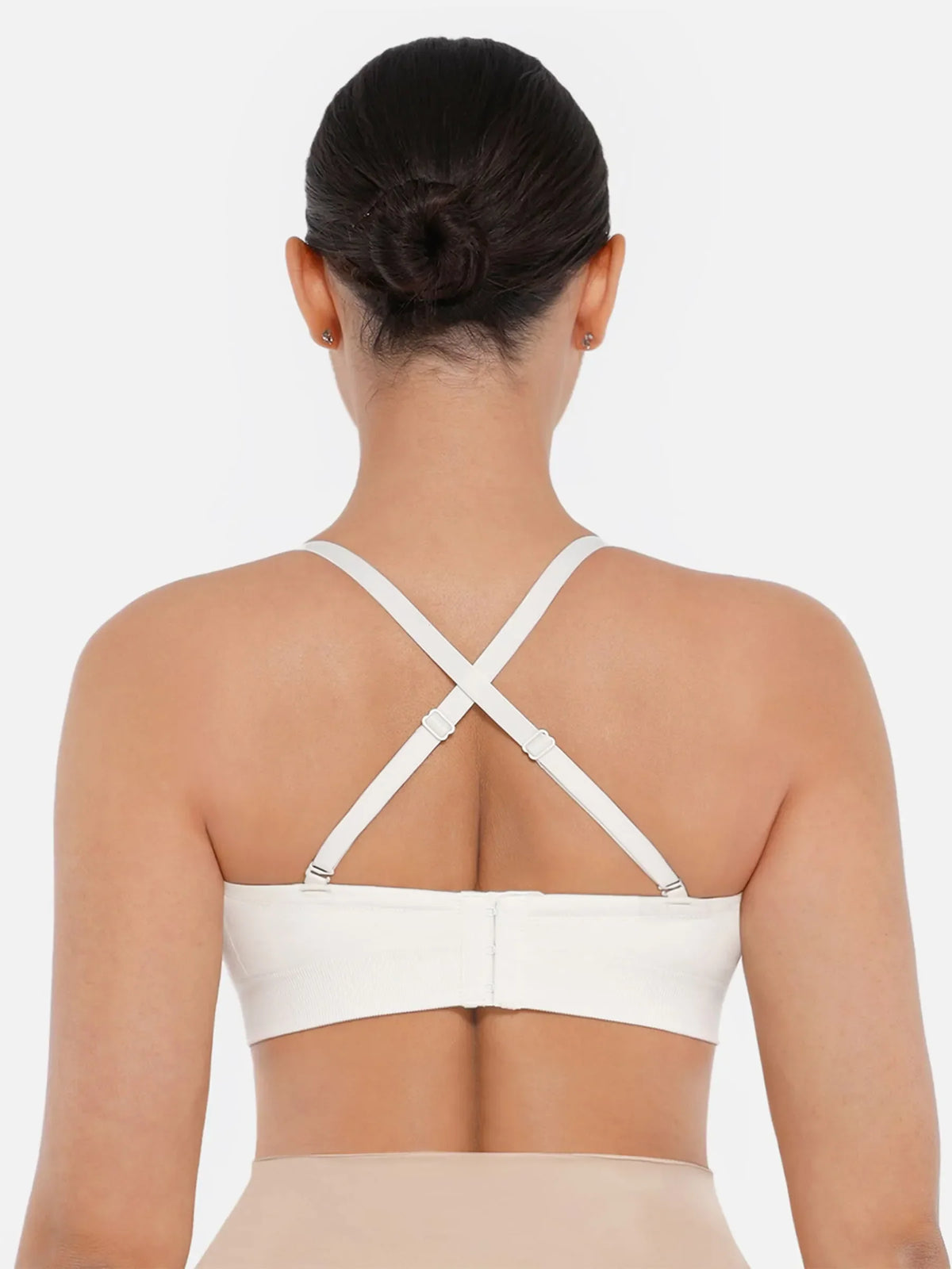 Seamless Strapless Removable Pad Anti-Slip Bra