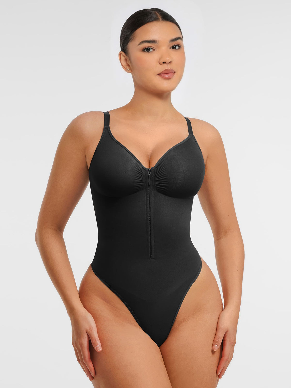 Tummy Control Seamless Zipper Bodysuit [BOGO]