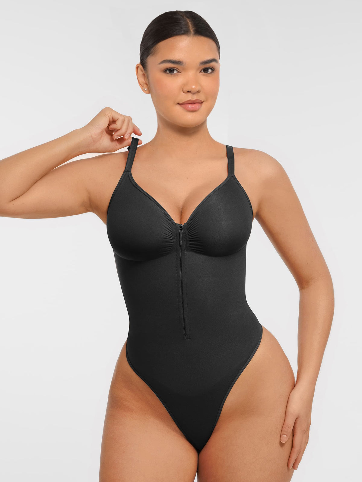 Tummy Control Seamless Zipper Bodysuit [BOGO]