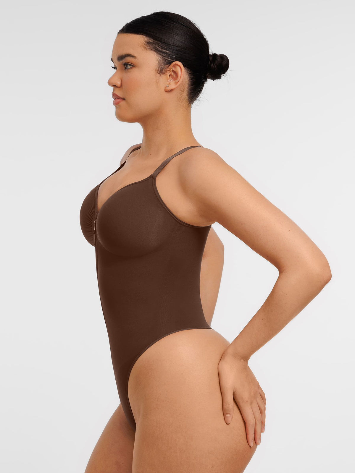 Tummy Control Seamless Zipper Bodysuit [BOGO]