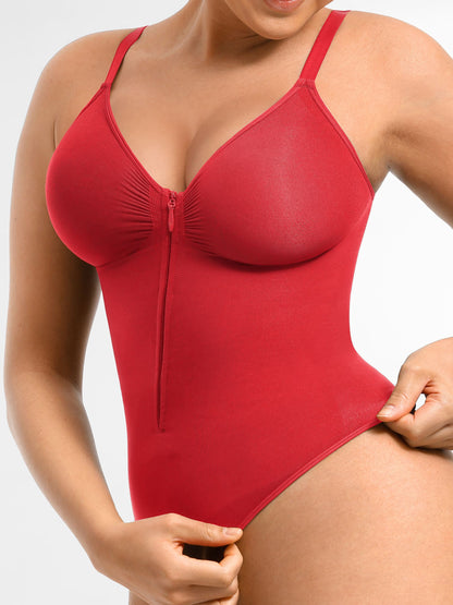 Tummy Control Seamless Zipper Bodysuit [BOGO]