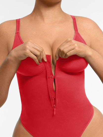 Tummy Control Seamless Zipper Bodysuit [BOGO]