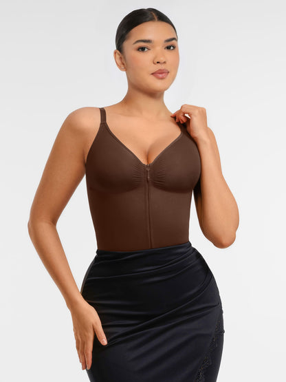 Tummy Control Seamless Zipper Bodysuit [BOGO]
