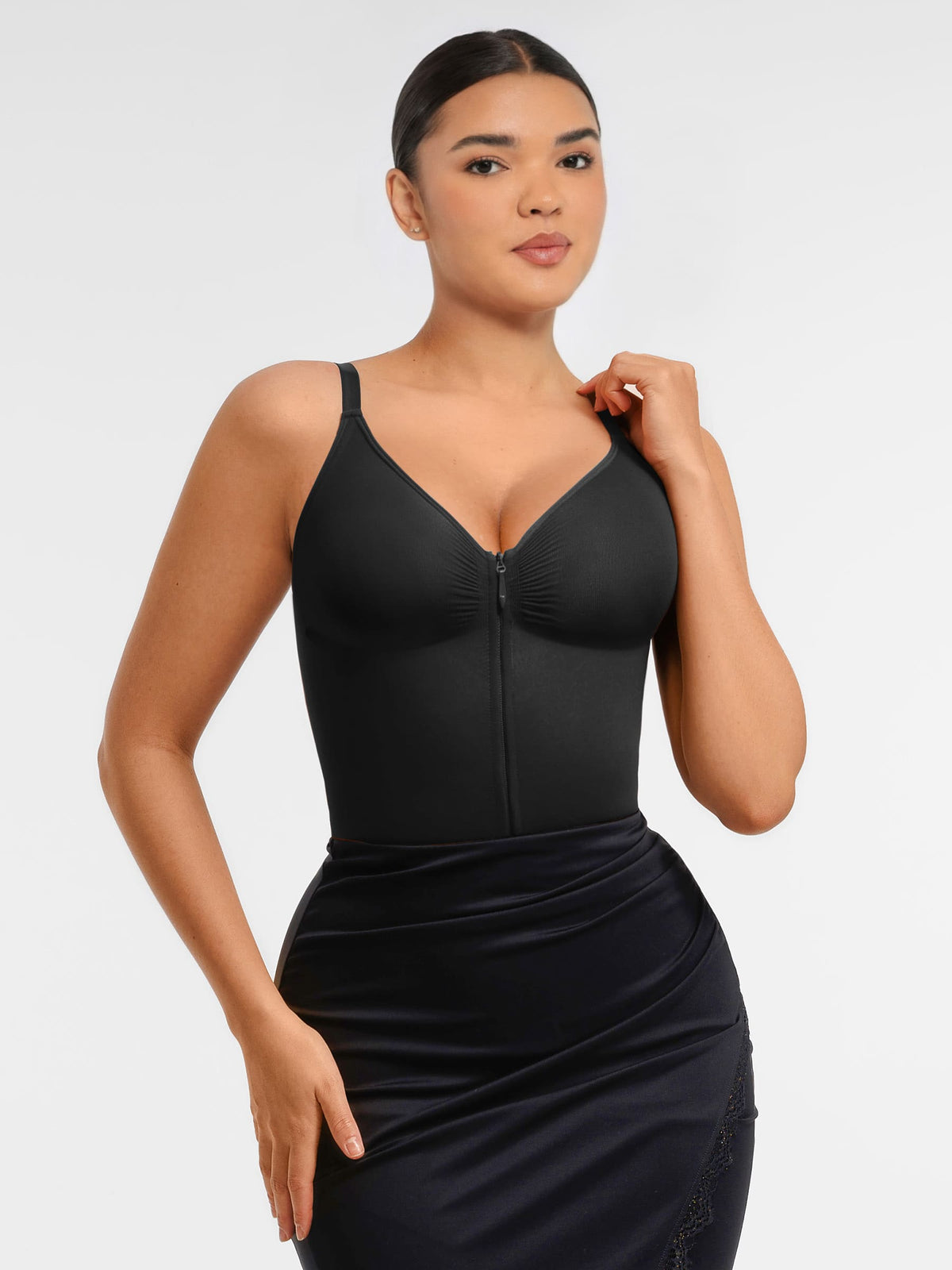 Tummy Control Seamless Zipper Bodysuit [BOGO]