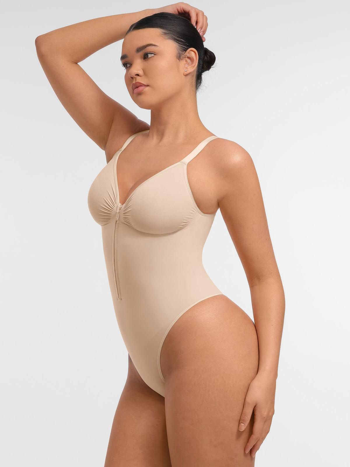 Tummy Control Seamless Zipper Bodysuit [BOGO]