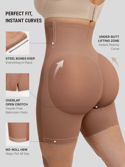 Peach Lift Seamless Shaper Shorts