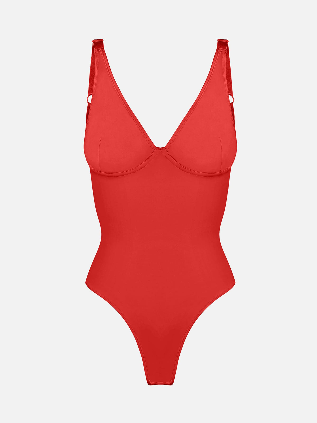 V-Neck Tummy Control Bodysuit