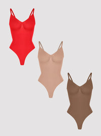 Rust Red+Khaki Beige+Coffee Brown