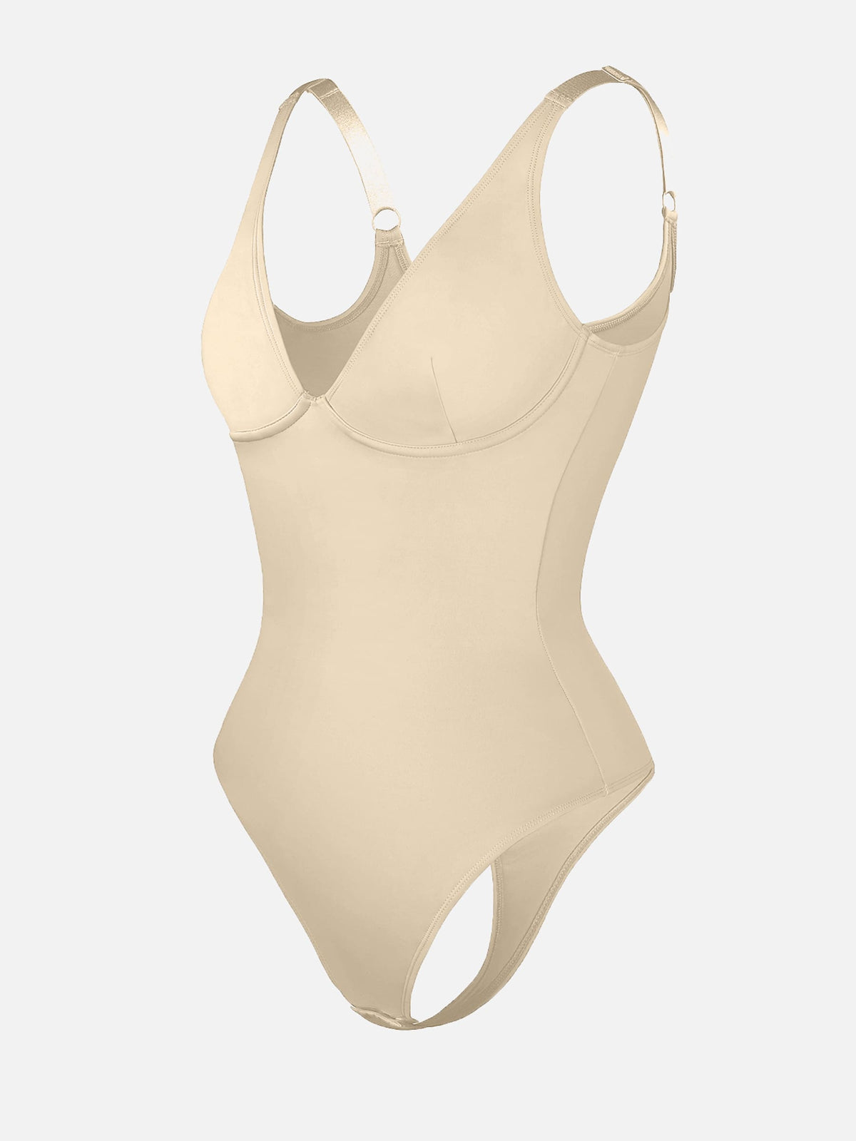 V-Neck Tummy Control Bodysuit