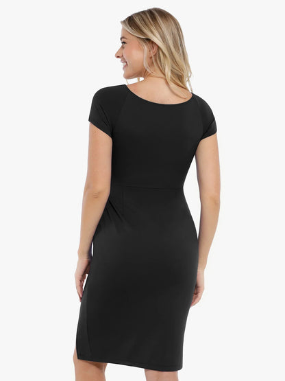 Shapewear Short Sleeve Perfect Form Sheath Dress