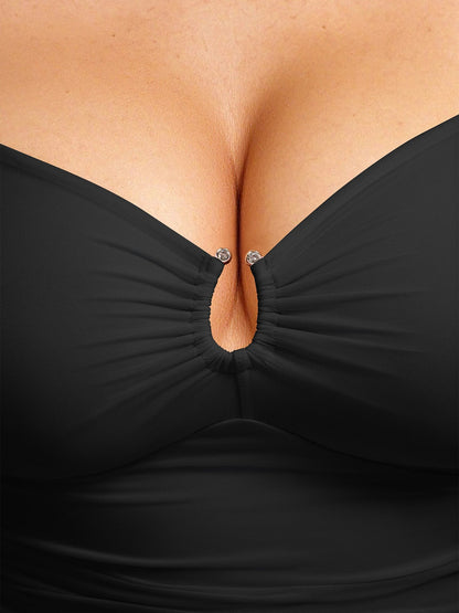 Ultra-Fine Mesh Thong Bodysuit
