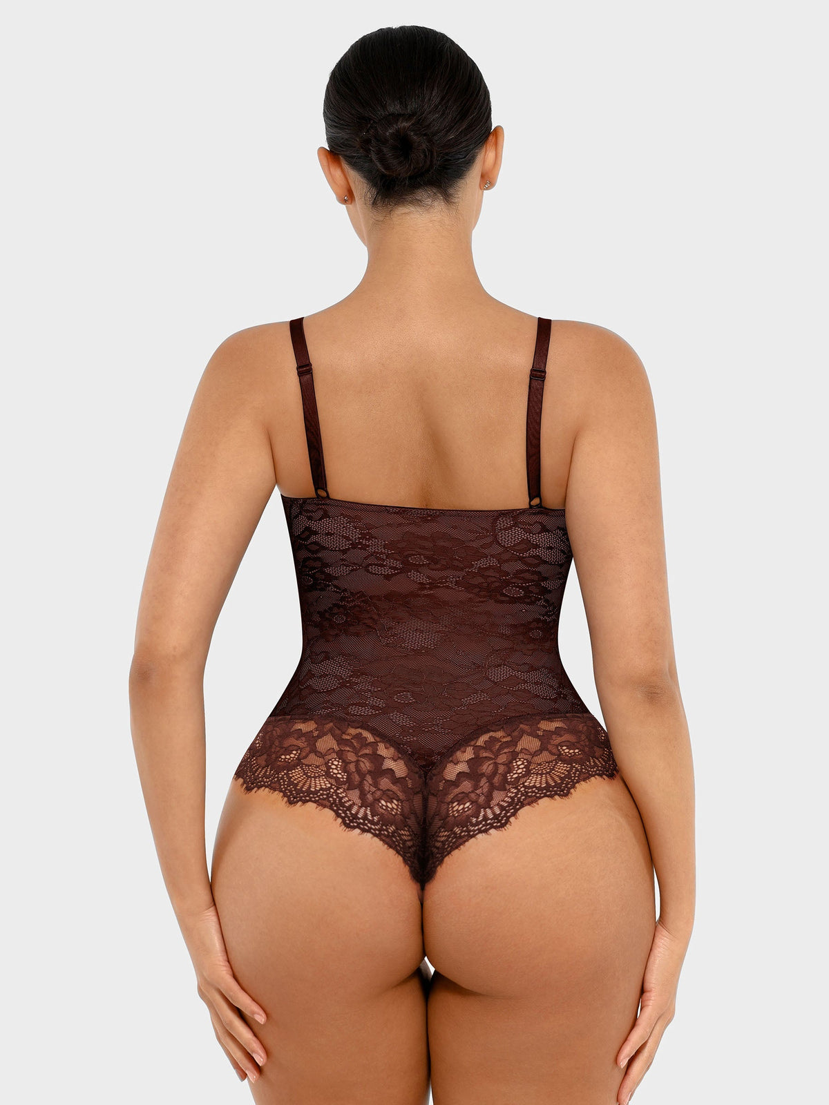 Lace Sculpt V-Neck  Bodysuit