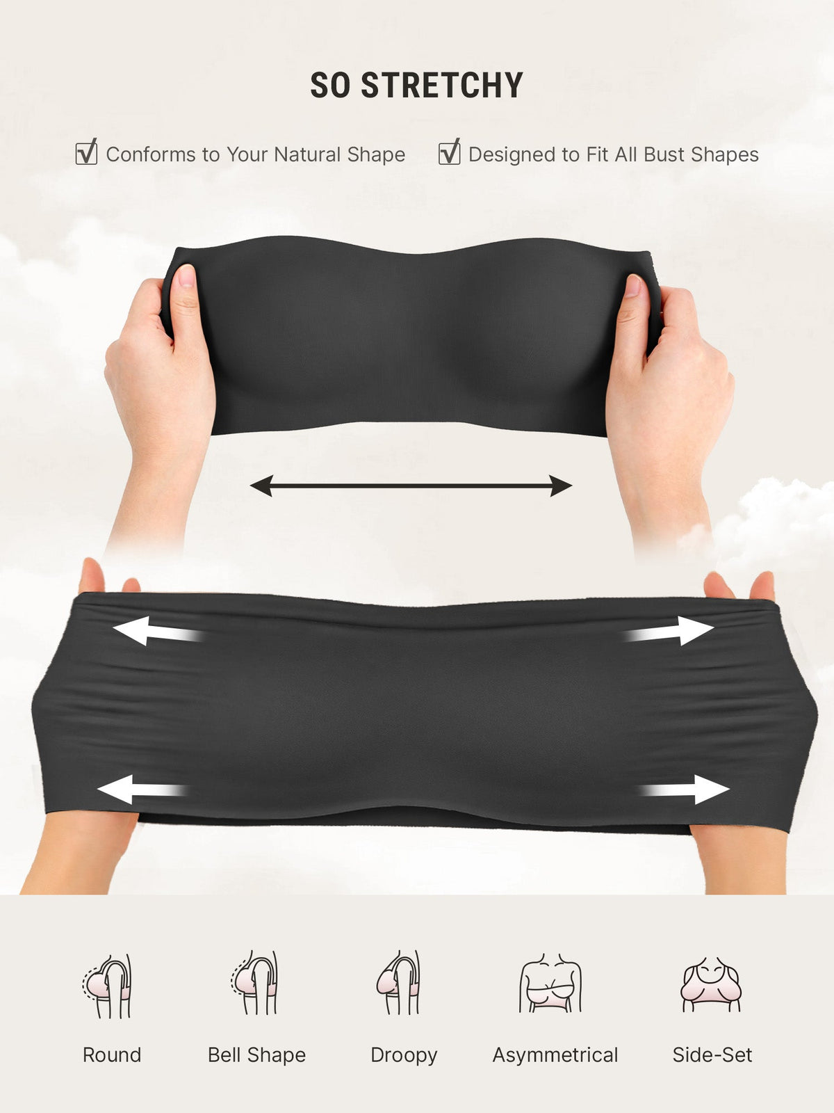 Butter-Soft Bandeau Bra