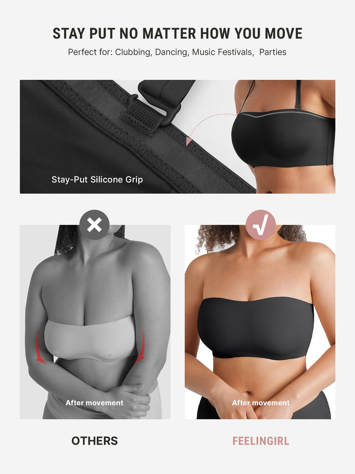 Butter-Soft Bandeau Bra
