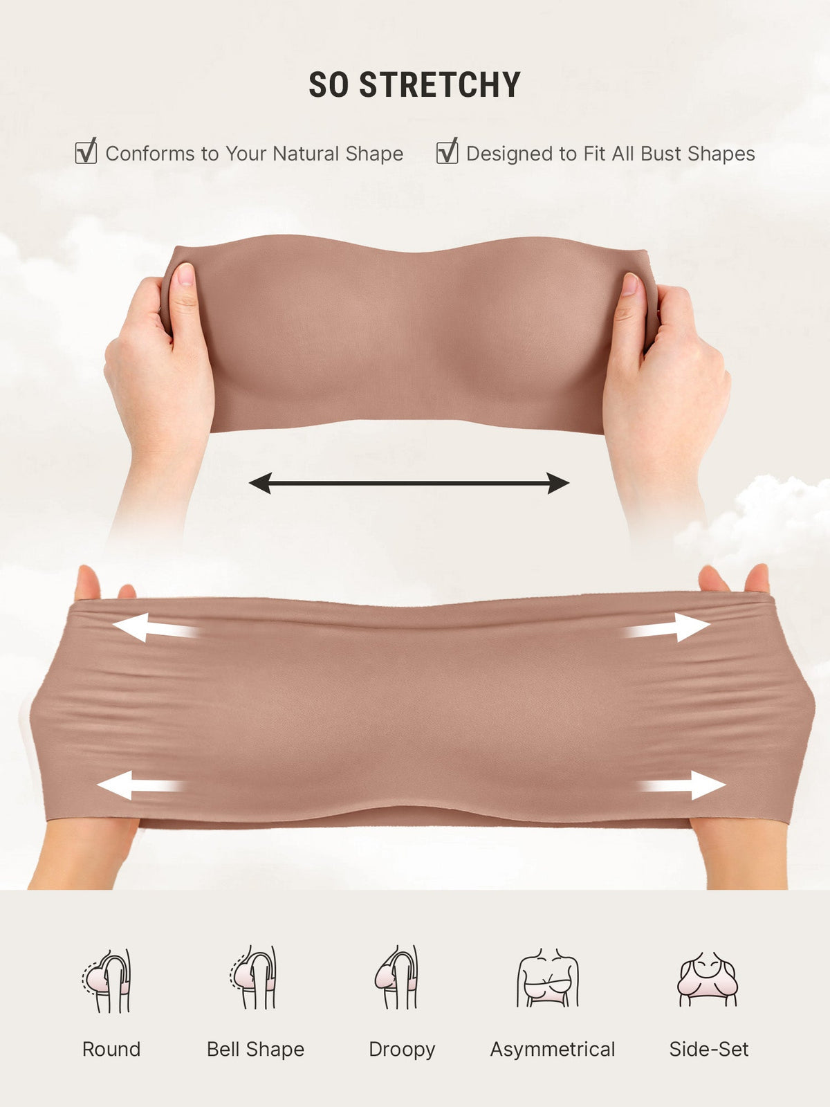 Butter-Soft Bandeau Bra