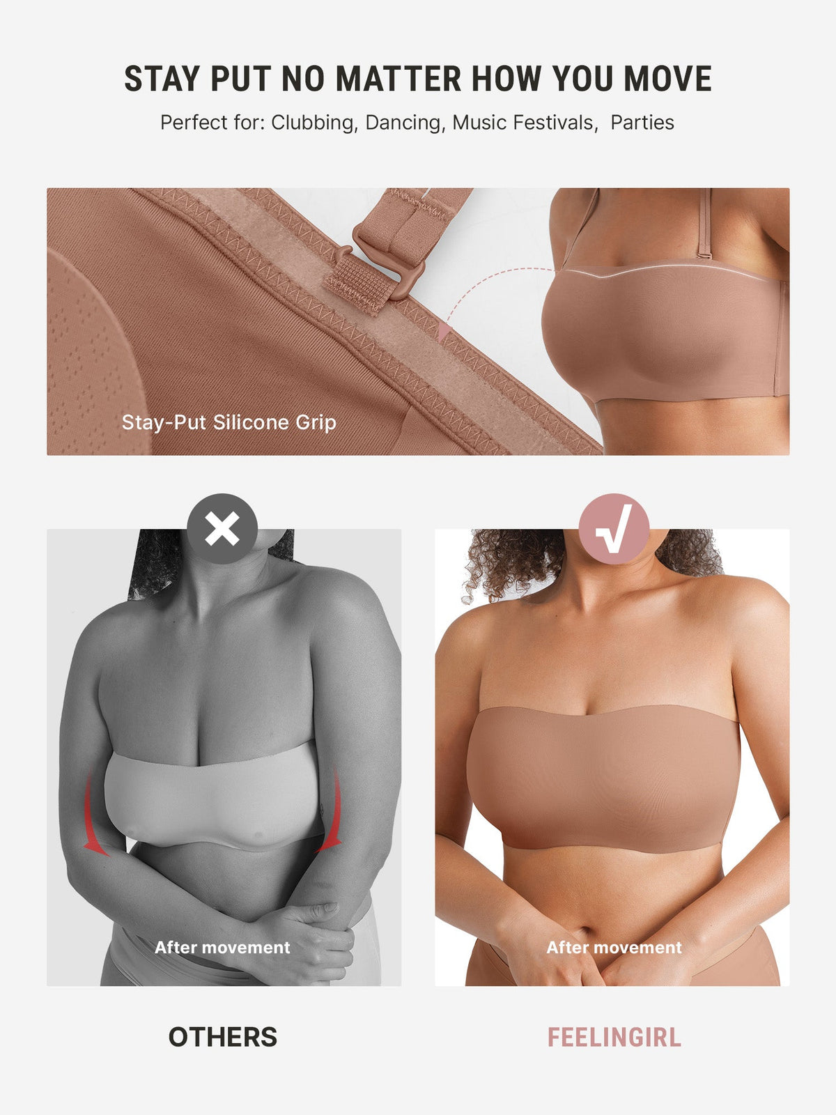 Butter-Soft Bandeau Bra