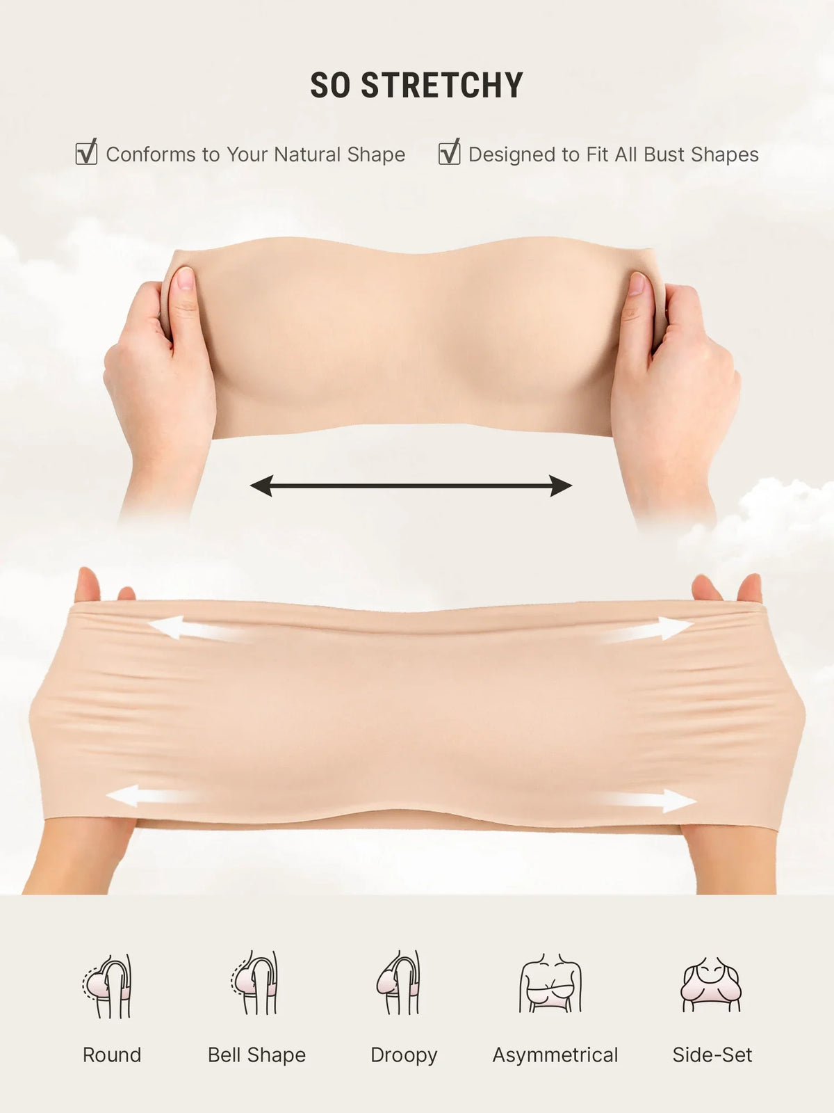 Butter-Soft Bandeau Bra