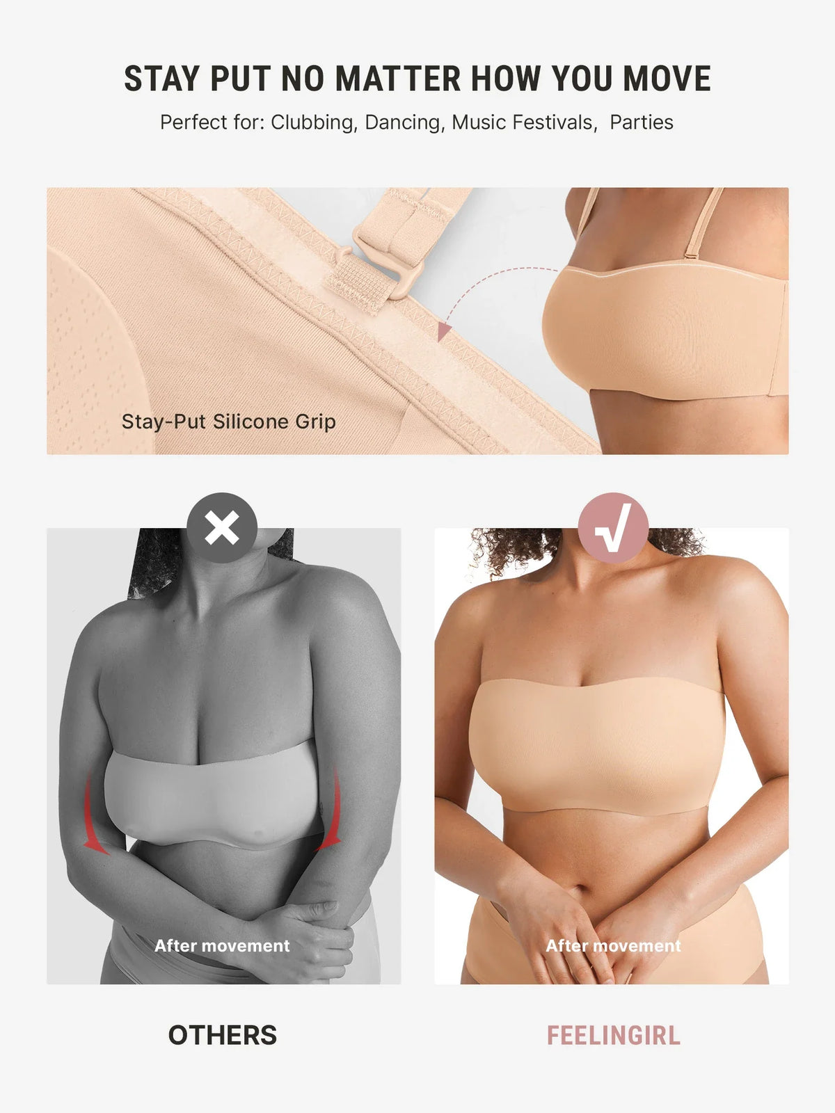 Butter-Soft Bandeau Bra