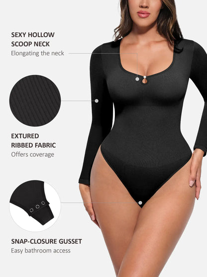 Seamless Ribbed Bodysuit [BOGO]