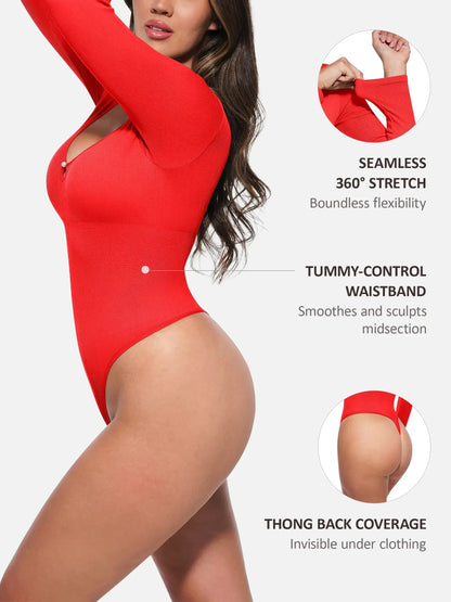 Seamless Ribbed Bodysuit [BOGO]